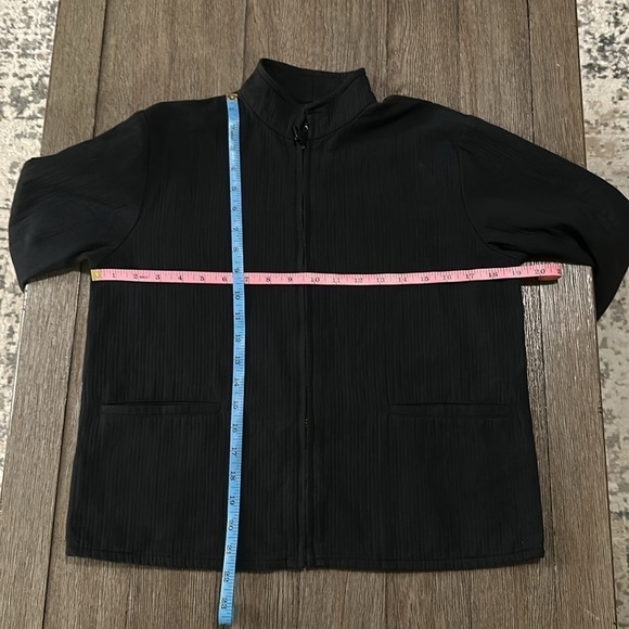 Eileen Fisher Cotton Zip Up Jacket - Picture 10 of 12